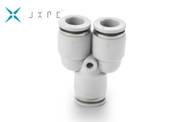 Plastic Tube Connector Y Splitter 3 Way Pneumatic Fitting